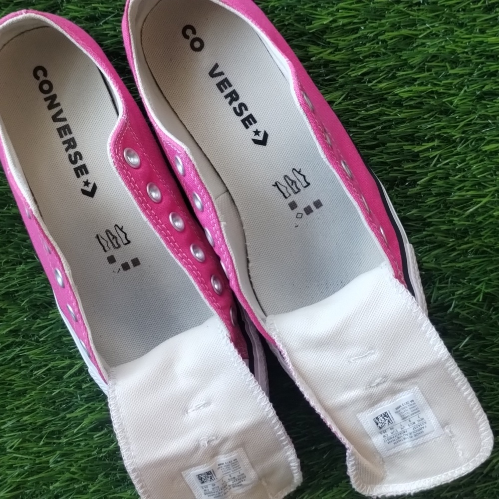 Converse All Star Chuck Taylor Low Top Pink & White Unisex M7 W9 - Picture 10 of 15